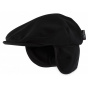 Black Chinook Fleece Ear Flap Cap WINDSTOPPER - Pipolaki