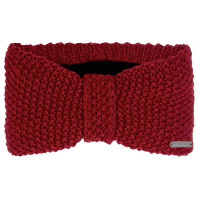 Bandeau Nunka Tricot Noeud Bordeaux - Pipolaki