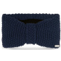 Navy Knit Bow Nunka Headband - Pipolaki