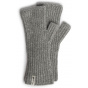 Alix Black Fingerless Gloves Made in France - Pipolaki