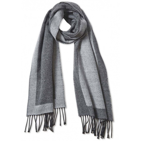 Men's Valentin Black & Grey Scarf - Pipolaki