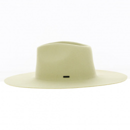 Primrose Wool Felt Traveller Hat Cream - Brixton