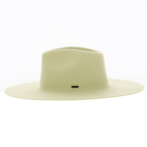 Chapeau Traveller Primrose Feutre Laine Crème - Brixton