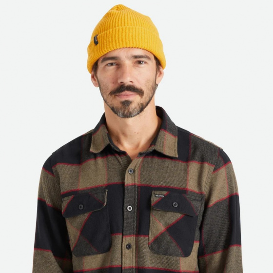 Brixton Heist Mustard Knit Beanie