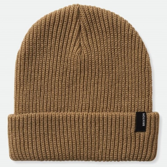 Bonnet Tricot Heist Marron - Brixton