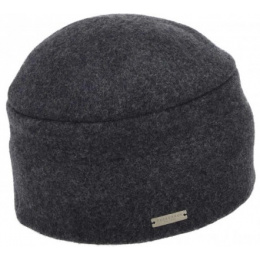 Women's Keshi Beanie in Anthracite Wool - Seeberger