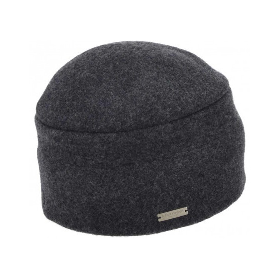 Women's Keshi Beanie in Anthracite Wool - Seeberger