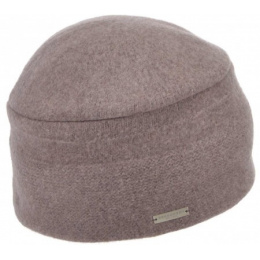 Women's Beige Keshi Wool Beanie - Seeberger