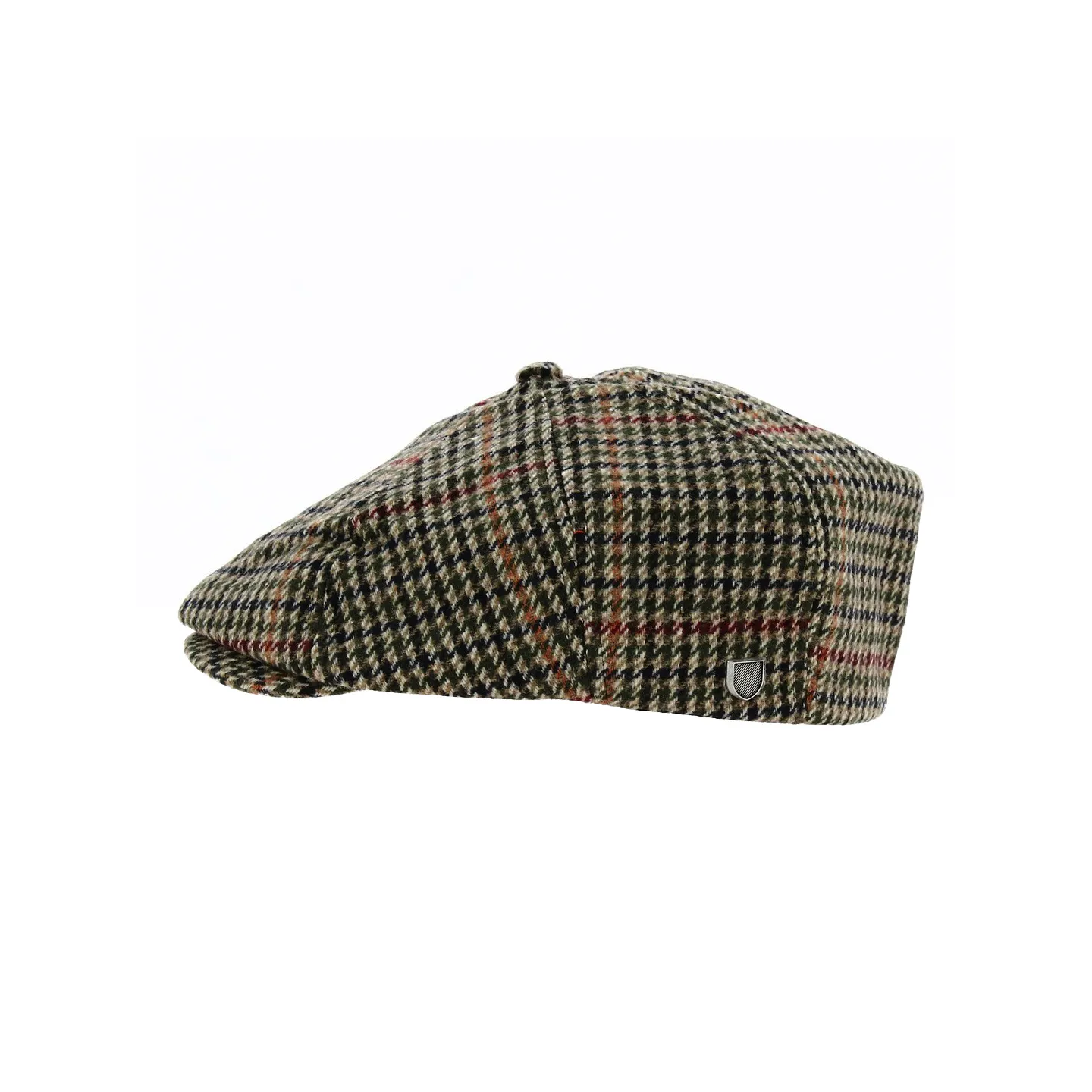 Casquette Brood Carreaux marron - Brixton Reference : 19003 | Chapellerie Traclet