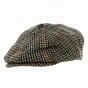 Brown Plaid Brood Cap - Brixton