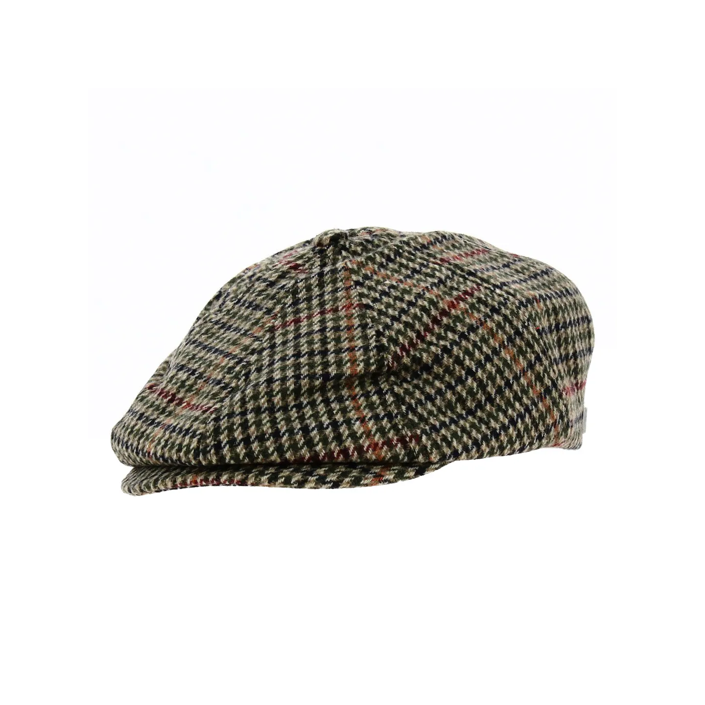 Casquette Brood Carreaux marron - Brixton Reference : 19003 | Chapellerie Traclet