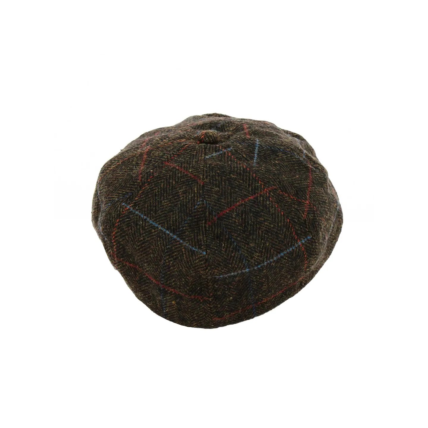 Casquette Brood Carreaux marron - Brixton Reference : 19003 | Chapellerie Traclet