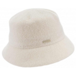 Eva Wool Cloche Hat Cream - Seeberger