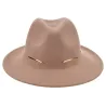 Chapeau Fedora Rose Laine Camel - Seeberger réf 19023 - chapellerie Traclet