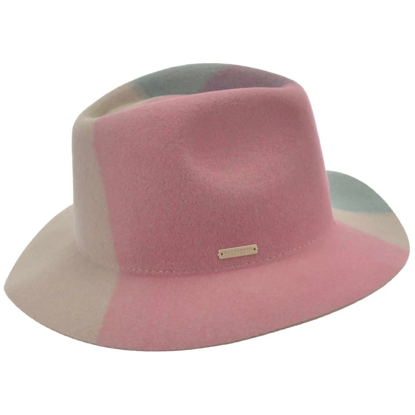 Chapeau Fedora Mila Feutre Coloré - Seeberger