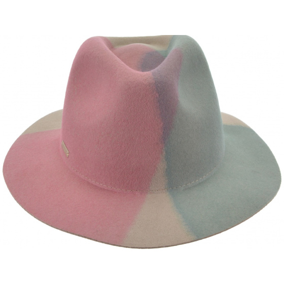 Chapeau Fedora Mila Feutre Coloré - Seeberger