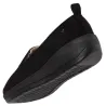 Chaussons Mocassins Femme Semelle EVERYWEAR™ Noir - Isotoner  Boutique Traclet Reference : 19037| Chapellerie Traclet