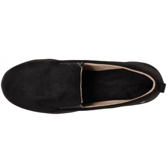 Chaussons Mocassins Femme Semelle EVERYWEAR™ Noir - Isotoner