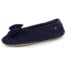 copy of Women's Sponge Ballerina Flats with Red Bow - Isotoner