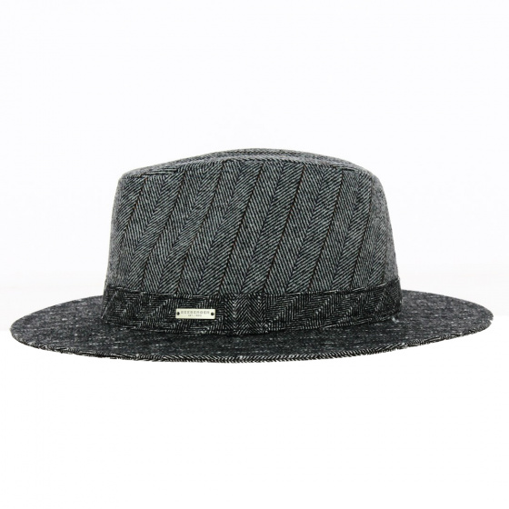 Traveler Mans Wool Hat Black - Seeberger