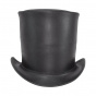 Chapeau haut de forme 17cm Cuir Noir - American Hat makers