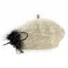 Béret Angora Charme Beige - Traclet Reference : 19068 | Chapellerie Traclet