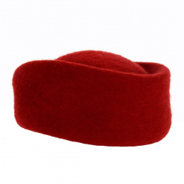 Alice Wool Burgundy Cap - Traclet