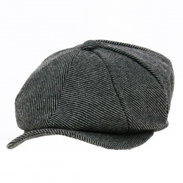 Grey Striped Hatteras Cap - Traclet