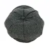 Casquette Hatteras Rayures Gris - Traclet Reference : 19073 | Chapellerie Traclet