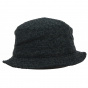 Black Printed Bucket Hat - Stetson