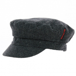 Grey Wool Marin Cap - Traclet