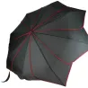 Women's Folding Sunflower Umbrella Black and Red - Pierre Cardin Reference: 15321 | Traclet Hat Shop