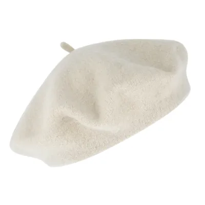 Béret Laine Naturel - Traclet Reference : 19091 | Chapellerie Traclet