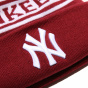 Bonnet à Pompon Jake NY Yankees Bordeaux- New Era