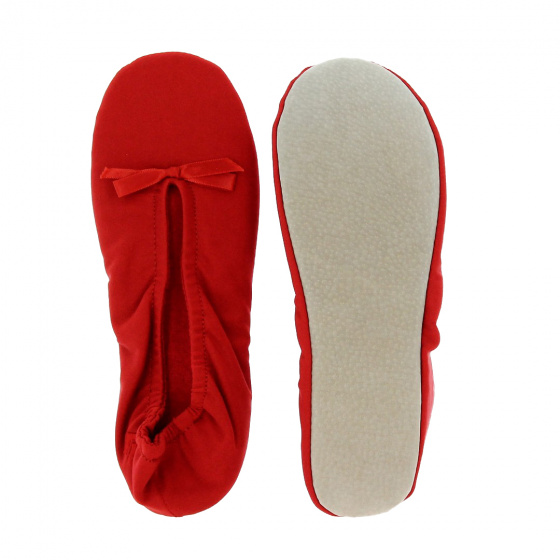 Children's Velvet Ballet Flats - Isotoner