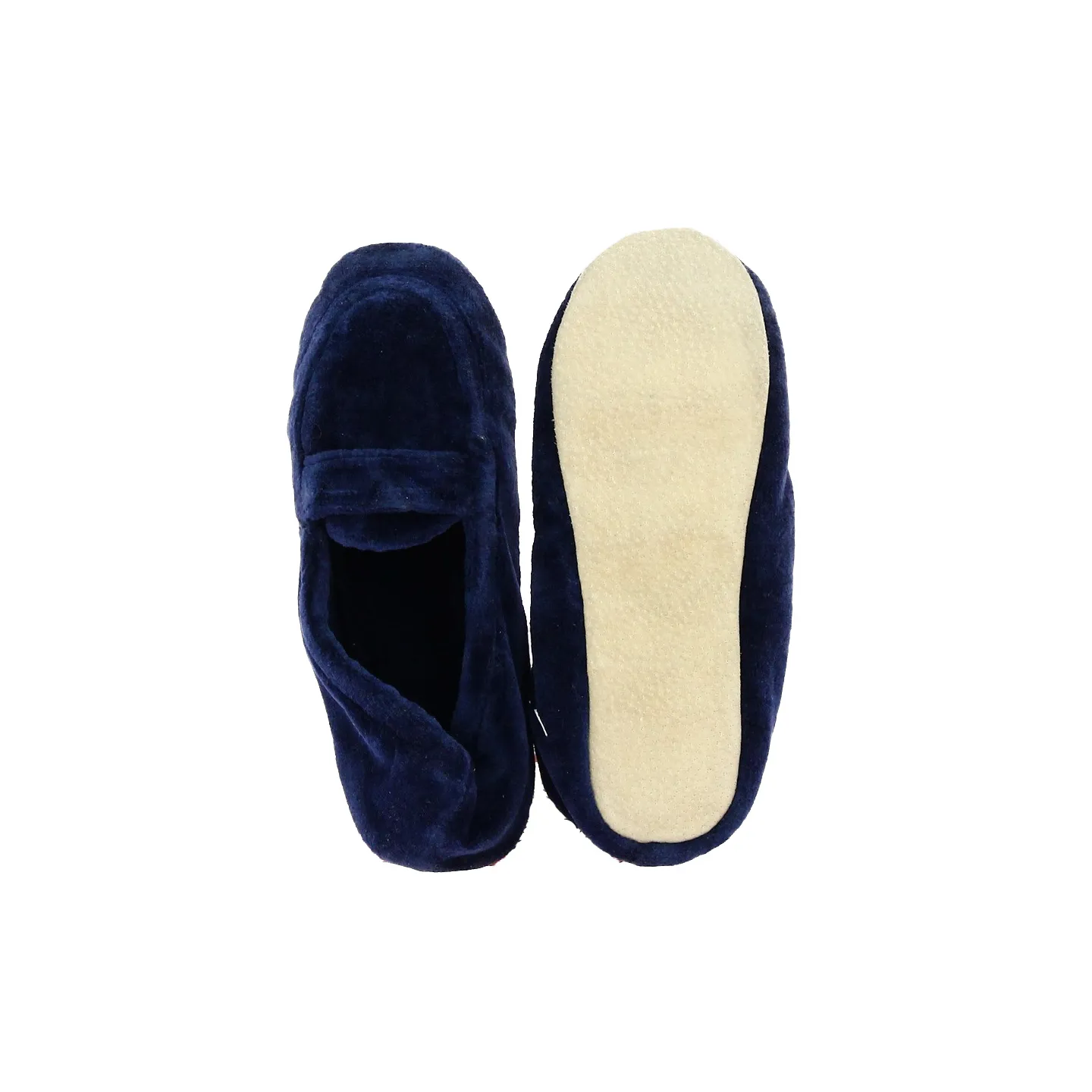 Ballerines Enfant Velours - Isotoner Reference : 19094 | Chapellerie Traclet