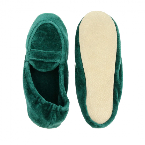 Children's Velvet Ballet Flats - Isotoner