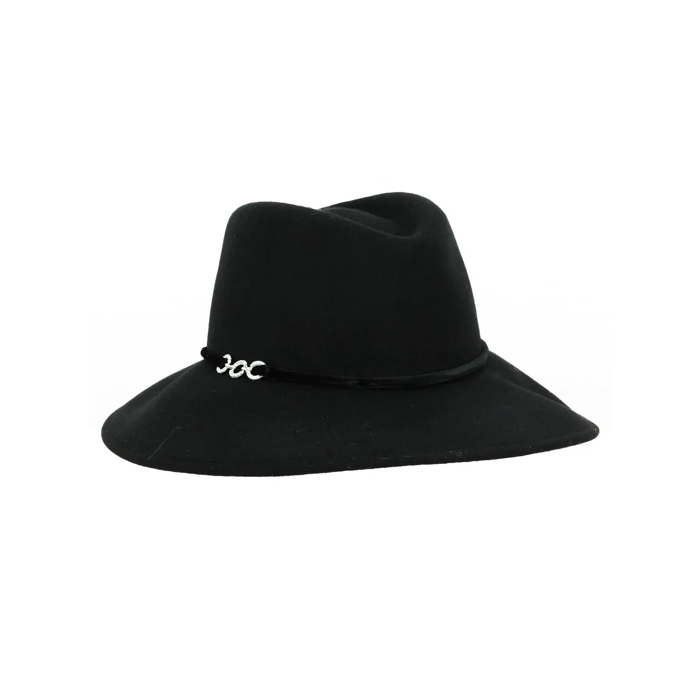 Chapeau Traveller Bénédicte Laine Noir - Traclet Reference : 19106 | Chapellerie Traclet