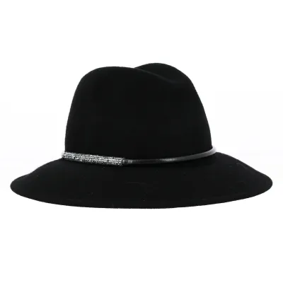 Black Strassie Traveller Hat - Traclet Reference: 19108 | Traclet Hat Shop