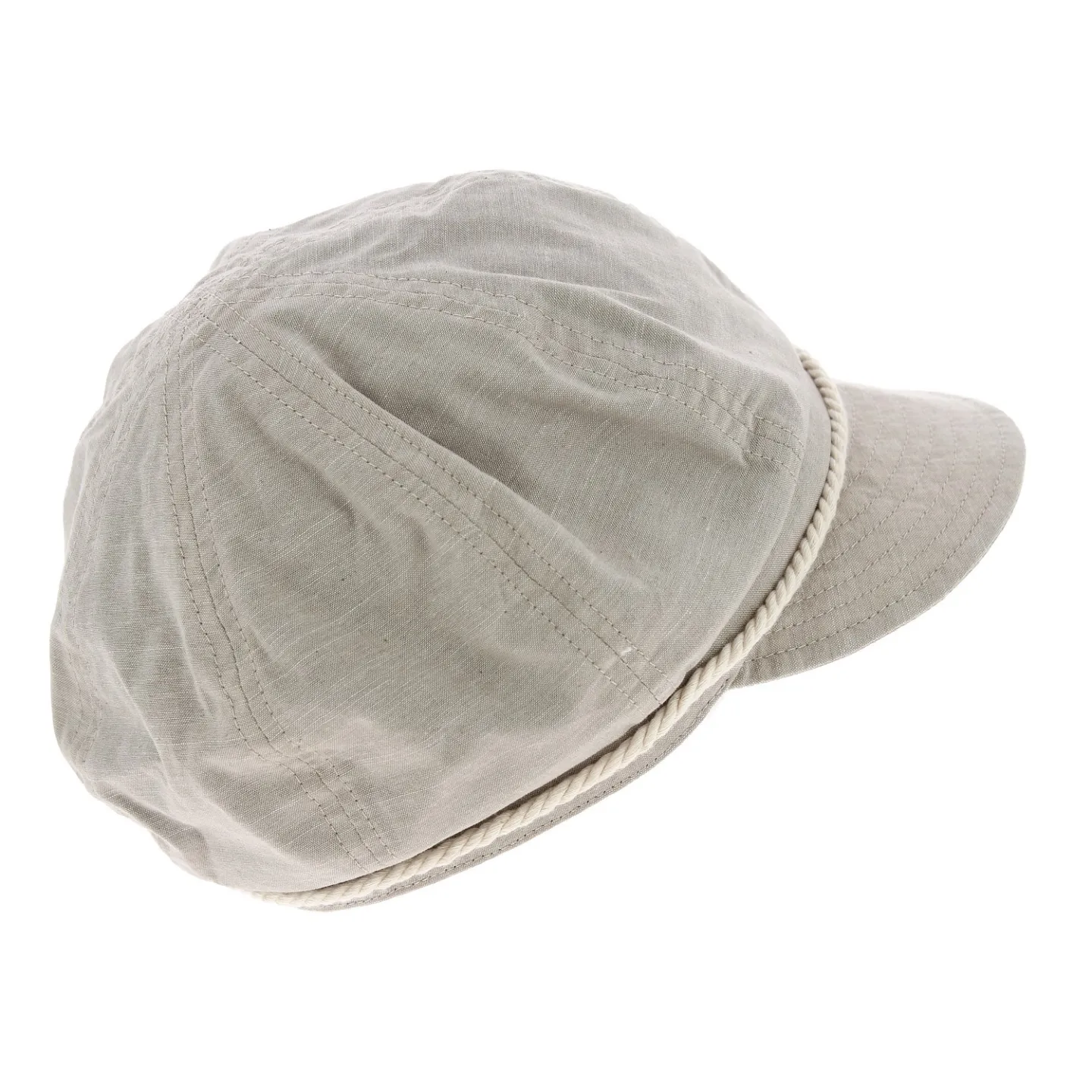 Casquette Gavroche Coton Patchwork Beige - Traclet Reference : 19113 | Chapellerie Traclet