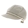 Casquette Gavroche Coton Patchwork Beige - Traclet Reference : 19113 | Chapellerie Traclet