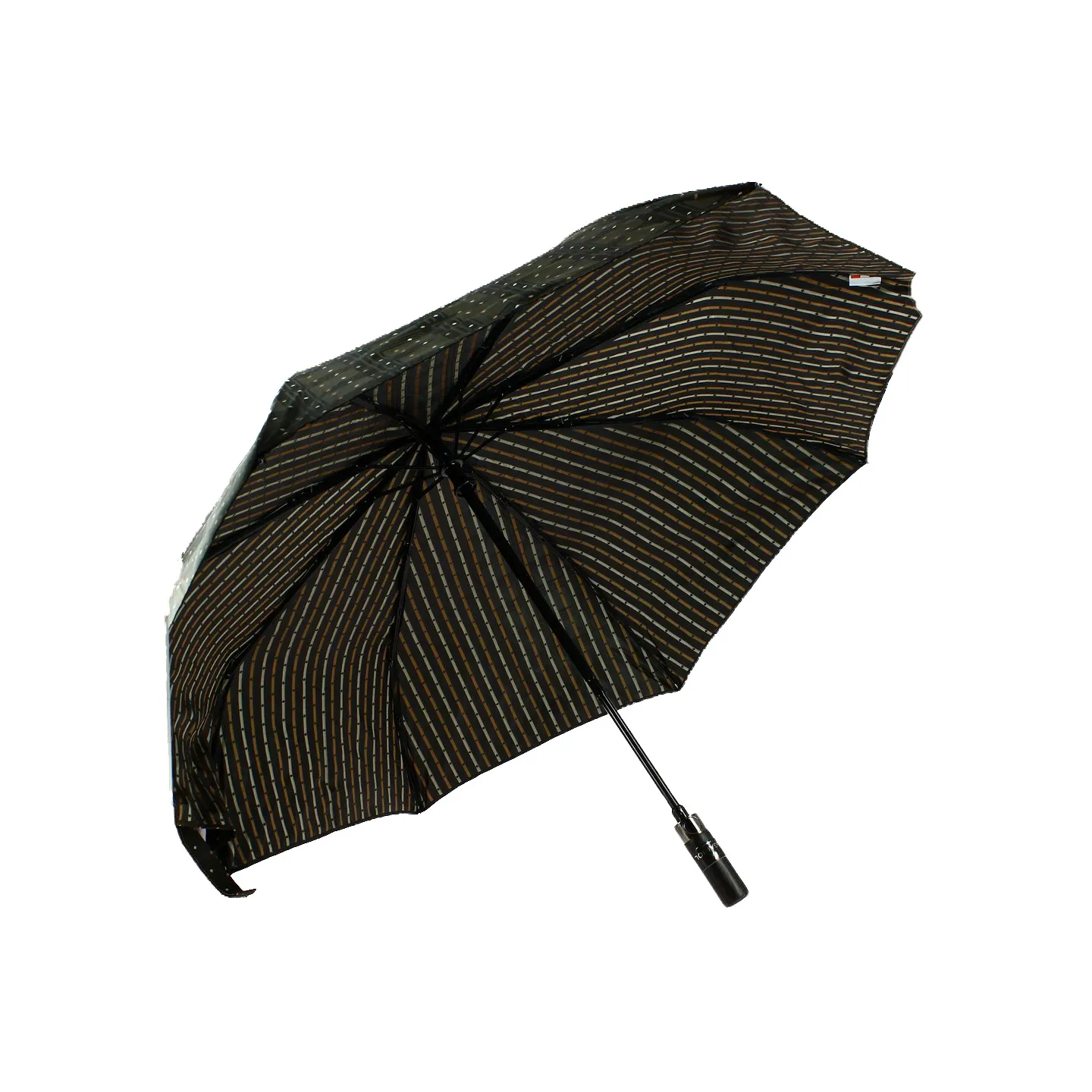 Men's Mini Folding Umbrella automatic straight wooden handle - Piganiol Reference: 14983