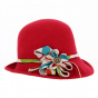 Fancy Flower Cloche Hat - Traclet