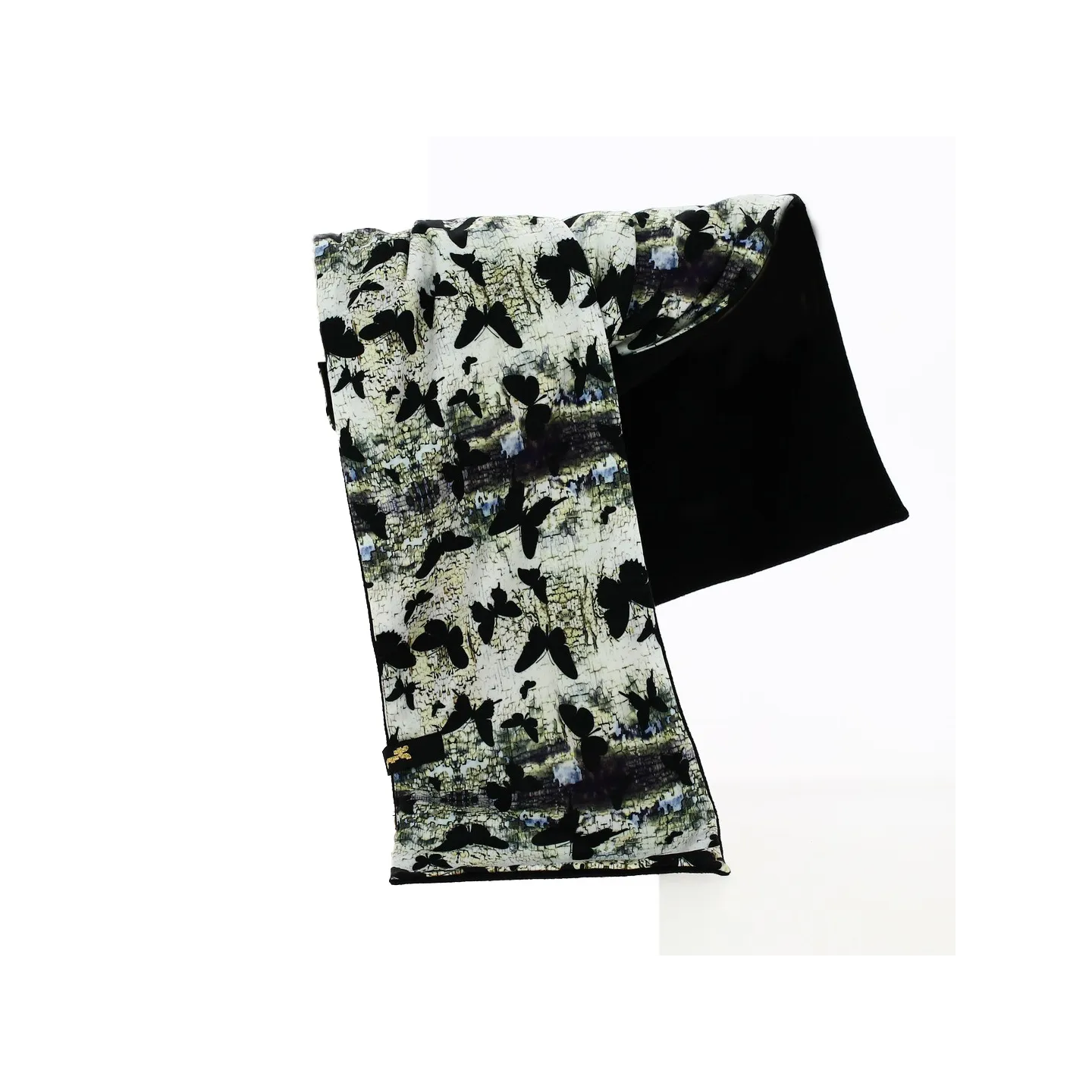 Fleece-Lined Fabric Scarf - Traclet Reference: 16339