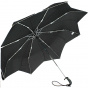 Parapluie Femme Pliant Tournesol Noir et Blanc - Pierre Cardin
