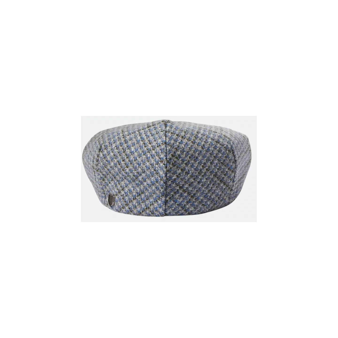 Blue and White Hooligan Flat Cap - Brixton Reference: 17629| Chapellerie Traclet