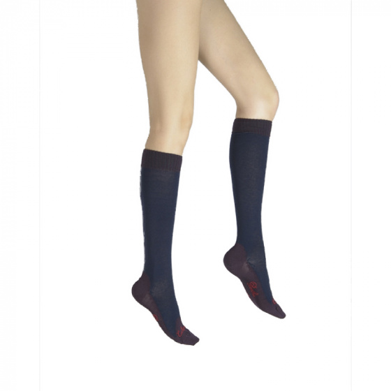 Cashmere Knee-High Socks - Berthe