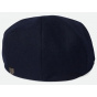 Navy Hooligan Baggy Flat Cap - Brixton