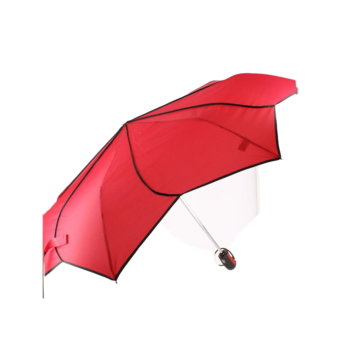 Parapluie Femme Pliant Tournesol Rouge - Pierre Cardin Reference : 17050 | Chapellerie Traclet