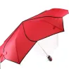Parapluie Femme Pliant Tournesol Rouge - Pierre Cardin Reference : 17050 | Chapellerie Traclet